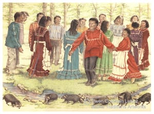 Choctaw Raccoon Dance